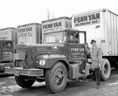 Penn Yan Express trucking operated in Penn Yan from 1941 to 1983. They serviced most of New York Sta