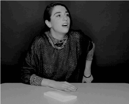 firefly-flashes:  firefly-flashes:  mr-fantasy-nyc:  From the web site: ”Hysterical Literature is a video art series by NYC-based photographer and filmmaker Clayton Cubitt. It explores feminism, mind/body dualism, distraction portraiture, and the contrast