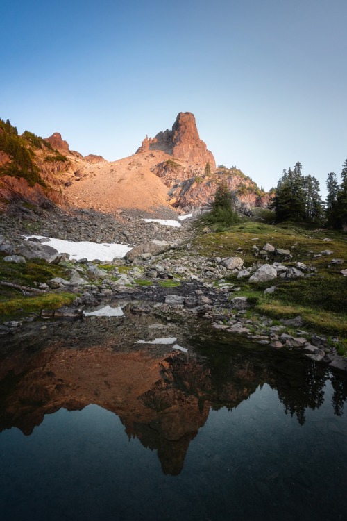 Mountain lake landscapes.