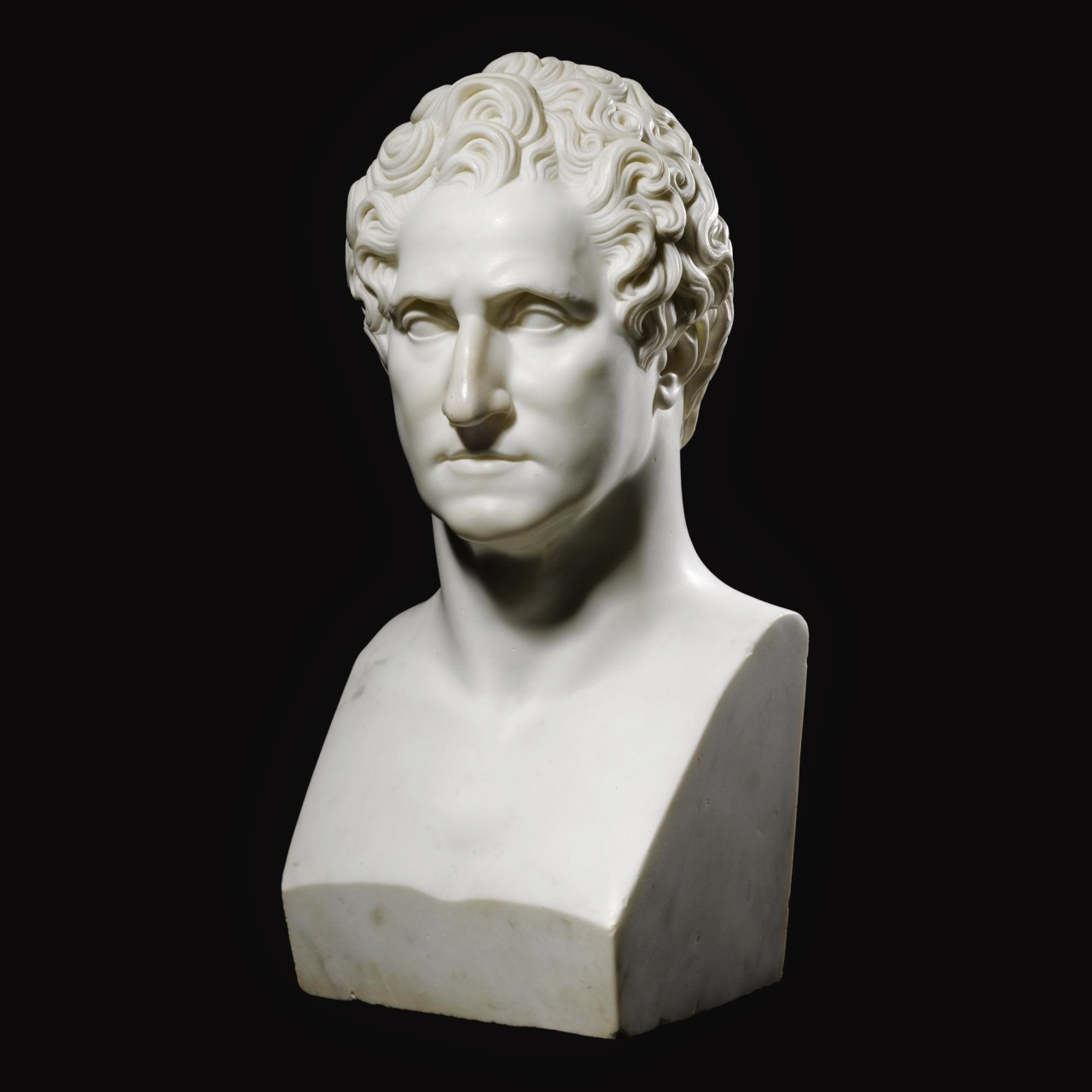 hadrian6:  Bust of George Washington.  circa 1815.after Giuseppe Ceracchi. Italian