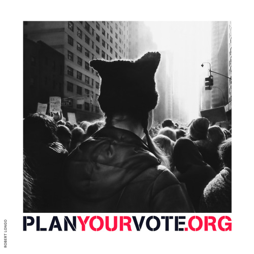 Your vote is your voice. Act today with Plan Your Vote, an artist initiative to promote and empower 