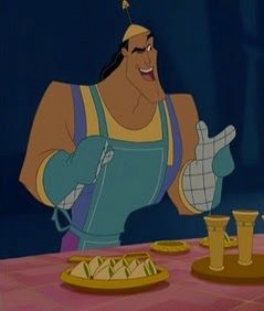 jayjr2:Just in case anyone was ever wondering, you can make Kronk’s Spinach Puffs at home, and they taste awesome.Kronk’s Spinach Puffs2 cans (8 oz each) Pillsbury refrigerated garlic butter crescent dinner rolls, or reg crescent rolls.1 package (8