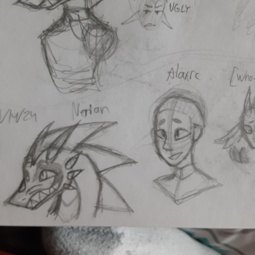 Art Dump (Sams Dragon Au) Part 1