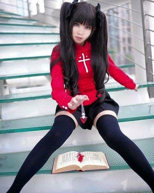 #tohsakarin #fatestaynight #cosplay #japan #anime #zettairyouiki #addicted #kawaii #daisuki #stockin