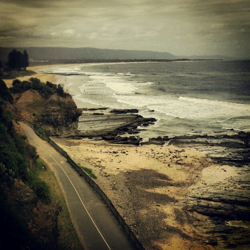 Scenic walk along Wollongong Beach, Australia. Credit: me ;)