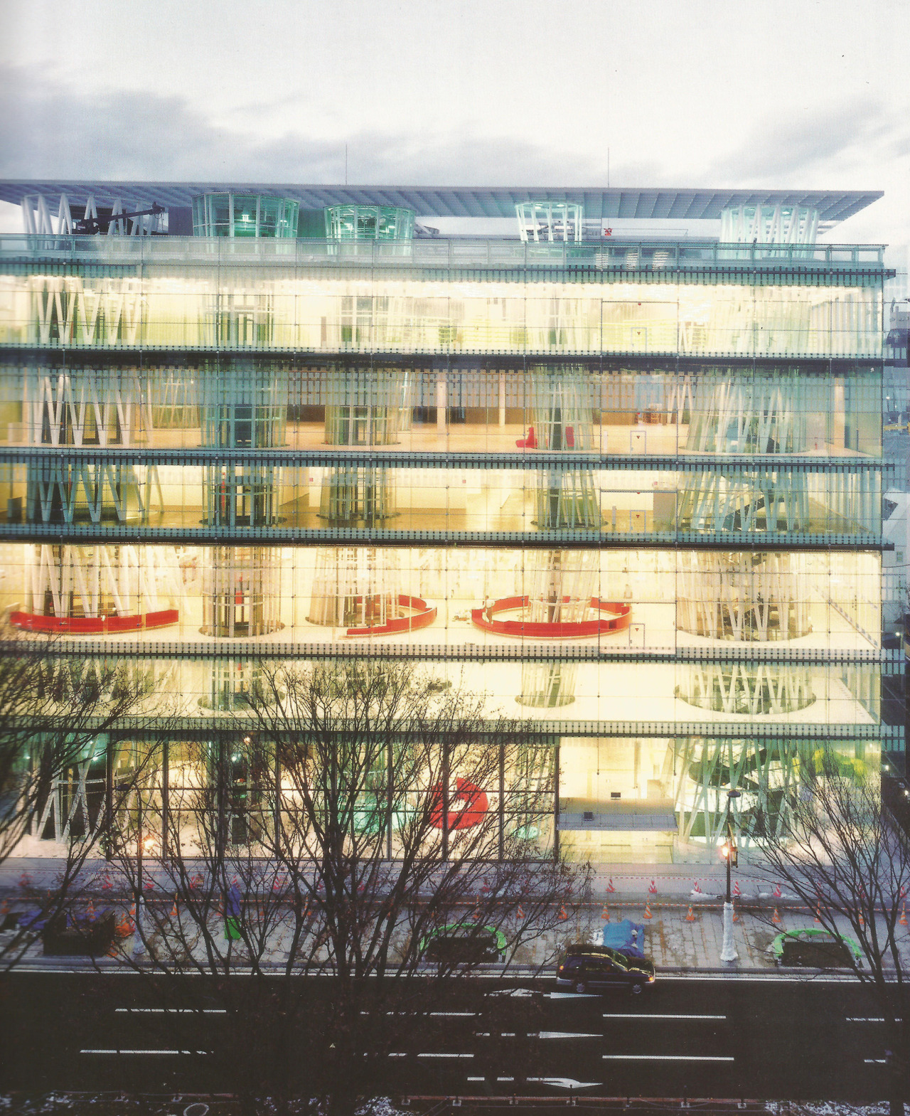 gallowhill:  toyo ito, sendai mediatheque, miyagi, japan, 2000