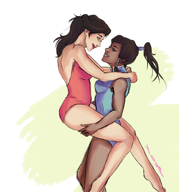 snow-furry:   Korrasami by Youpje   &lt;3 &lt;3 &lt;3 &lt;3