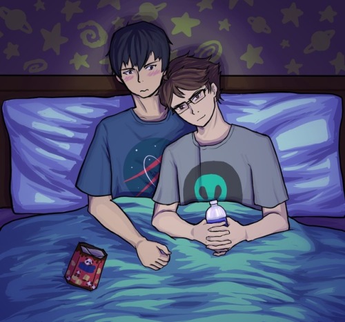 hetaliabunnyart:My piece for the OKBB for a super super cute fic by mechewchew!