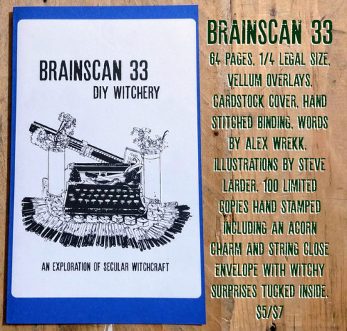 upthewitchypunx: secondhandpagan:  upthewitchypunx:  alexwrekk:   Brainscan #33 DIY Witchery  An Exp