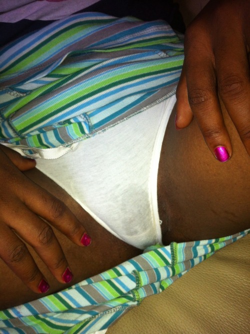  Ay submitted:  My GF’s wet panties.