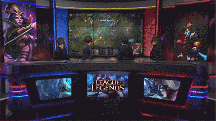 lolchampseries:  Rivington, Kobe, Jatt and Phreak turning on the style. 