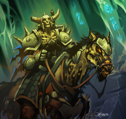 Solforge: DreadKnight by el-grimlock 