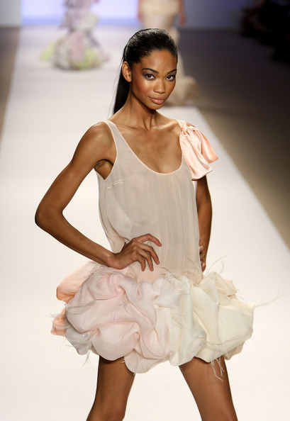lovereply:chanel iman @ erin fetherston ss09