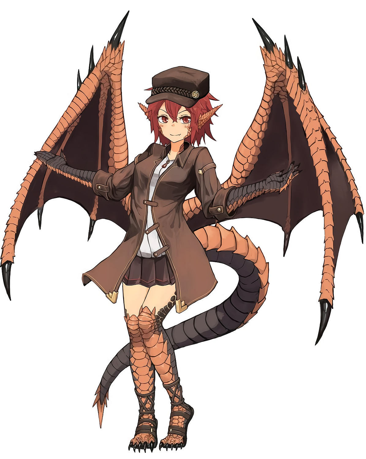 Cute dragon girl: Original anime character... (09 Feb 2019)｜Random Anime  Arts [rARTs]: Collection of anime pictures