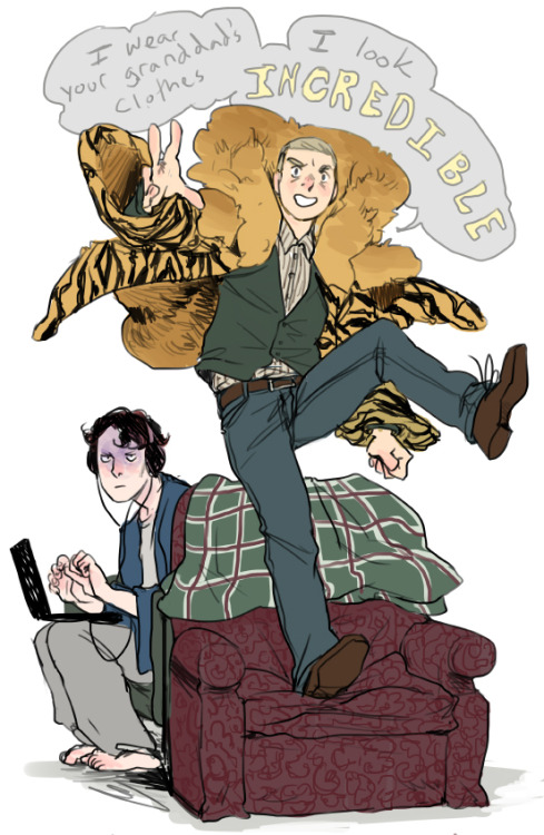 letsdrawsherlock:  Hey all! For June, Let’s adult photos