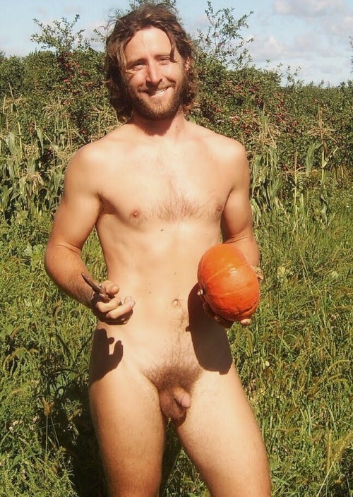 A naked bloke