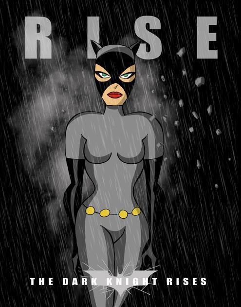 kerainen:  Batman animated poster movies Art by E-Bolo http://fav.me/d582sr2