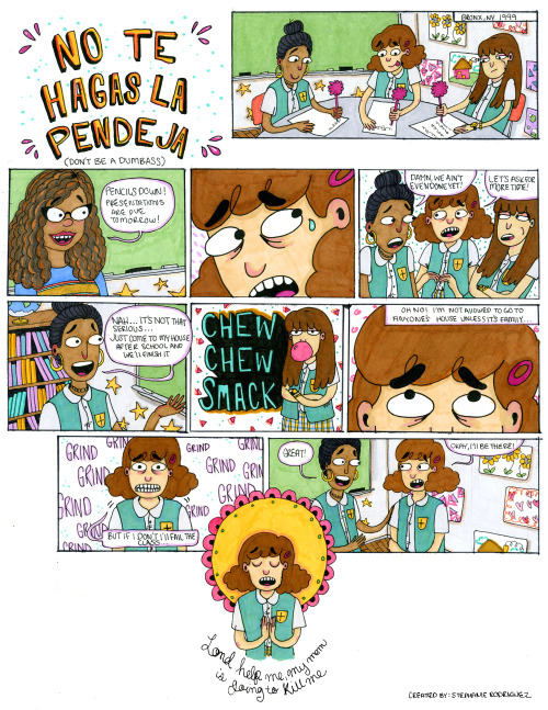 ourcomicsourselves: Stephanie Rodriguez’s work always feels like a throwback party to the 90&r