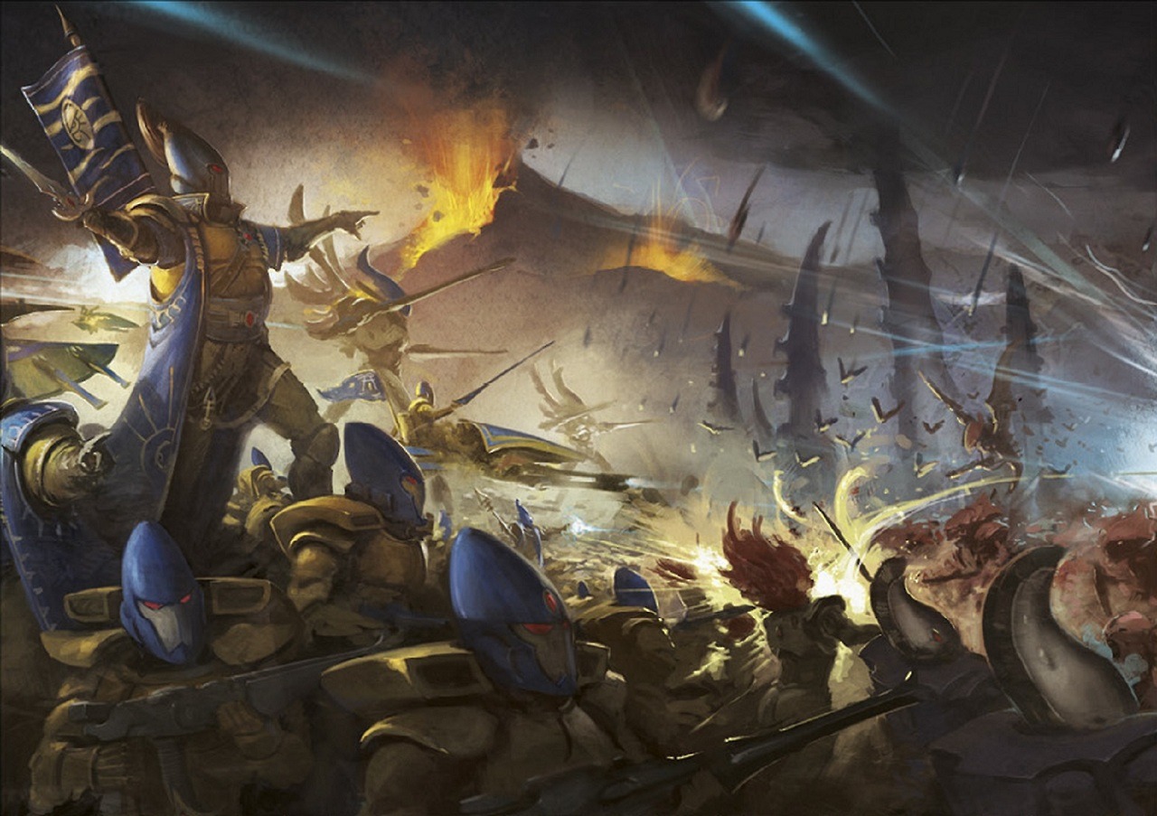 #eldar from Warhammer 40k artwork
