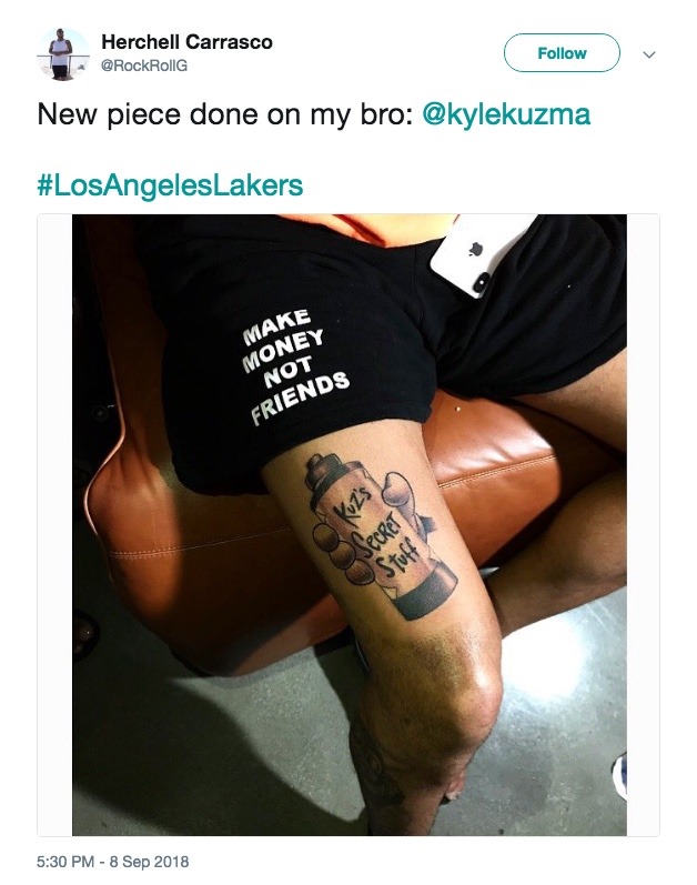 NBA tattoos on Tumblr