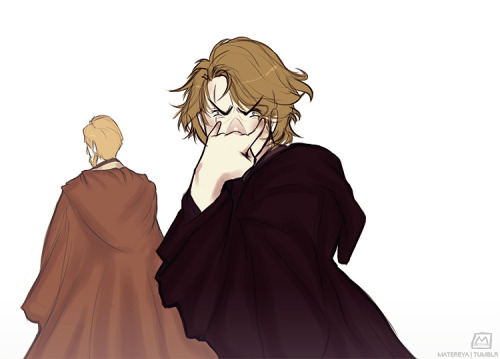 matereya:   &ldquo;I’ve got my eyes on you, Skywalker&rdquo;  Careful there, Master Wi