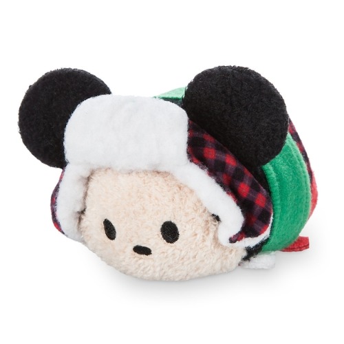 The Mickey and Friends Holiday Tsum Tsums are now available on the Disney Store!