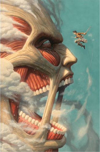 snkmerchandise:  News: Kodansha Comics Unveils Cover of Attack on Titan Anthology