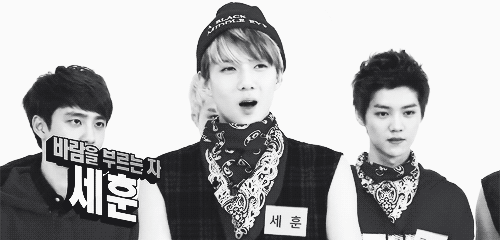 Sex pandreos:  sehun showing his wind power  pictures