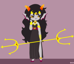 little-aradia:  i just wanted a try at empress