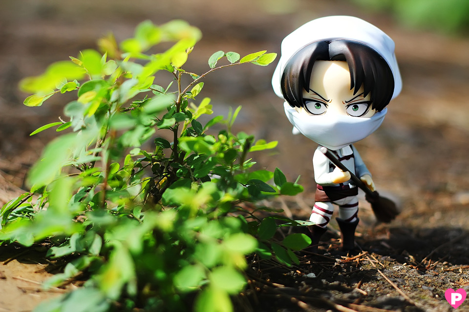 goodsmilecompanyus:  Nendoroid Levi Cleaing version! This year’s Anime Expo exclusive