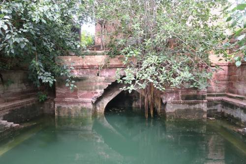 Temple stepwell at North India