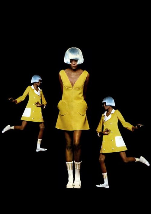 christopherbarnard:  Diana Ross for André Courrèges  by Bert Stern, 196