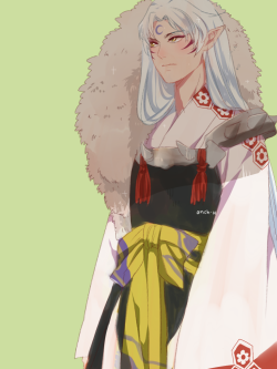 anch-u:sesshomaru is so pretty i don’t