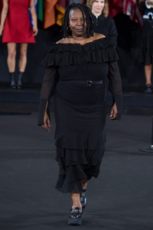 strapazzolli: Whoopy Goldberg for Opening Ceremony Spring/Summer 2017 Runway Show.