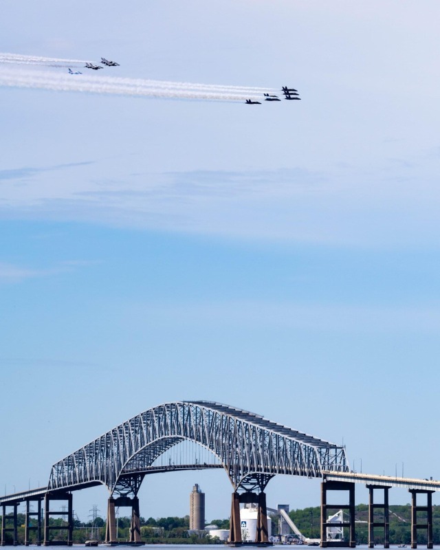 Baltimore MD .. Francis Scott Key bridge