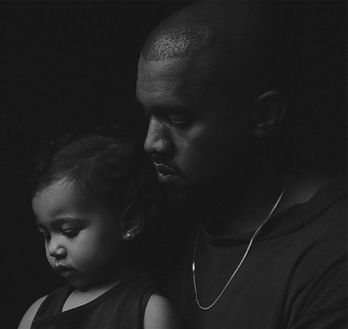 newcoke:  Portrait of Kanye and North West, porn pictures