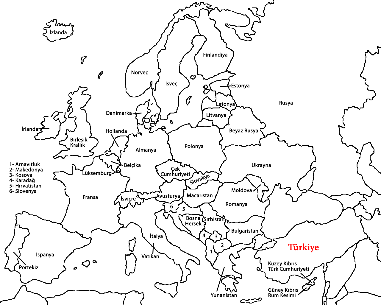Карта западных стран с названиями. Контурная карта Европы со странами. Контурная карта Европы с границами государств и названиями. Карта Европы контурная политическая с названиями. Контурная политическая карта Европы с границами государств.