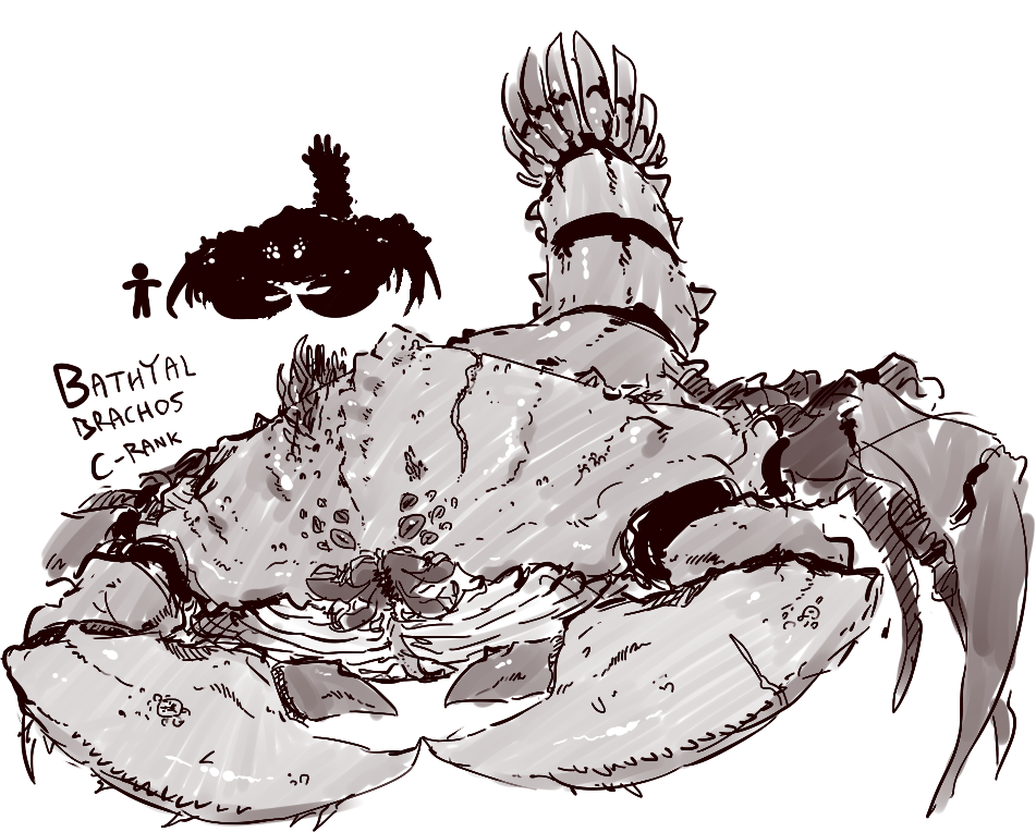 tenkdraws:  crabs 
