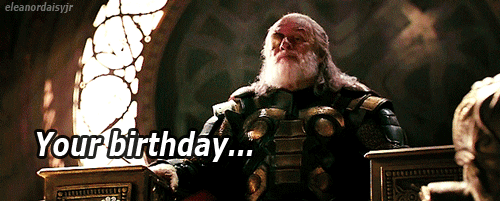 eleanordaisyjr:  Happy birthday, Loki Tom Hiddleston!  Loki: It is my birthday.