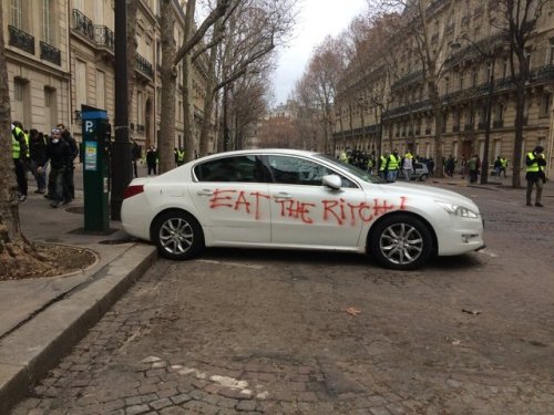 ‘Eat the Rich!’8 December 2018 in Paris