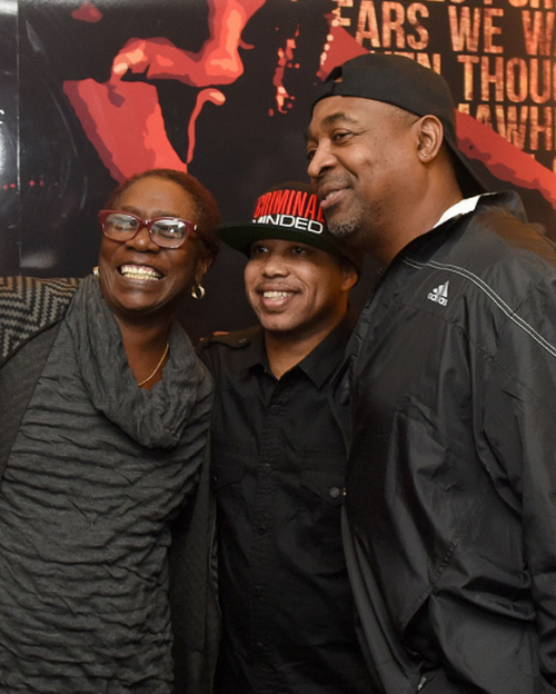 Afeni Shakur, Money B and Chuck D during All Eyez On Me: Celebrating The Life And Legacy of Tupac Sh