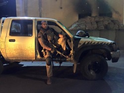 cavillbriseis:  “Makin’ a donut run, who’s in?” New Henry Cavill post from the #SandCastle set! #Jordan 