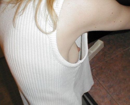 Porn Pics not so tight top #nsfw #Downblouse