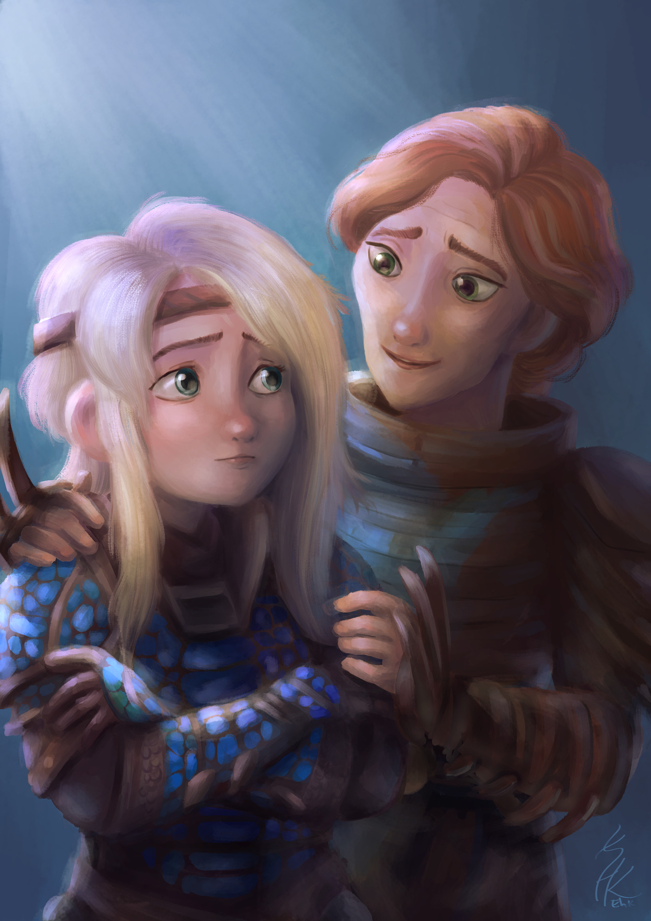 Astrid and valka