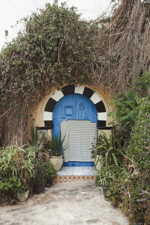 Blue door, Tunisie (II)