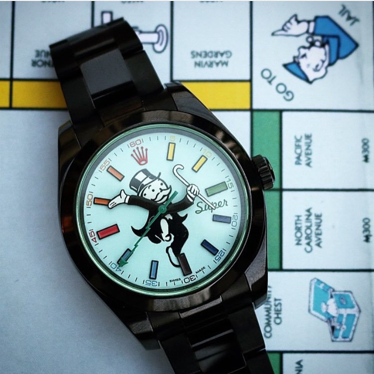 milgauss label noir