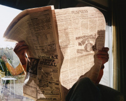 joeinct:  Newspaper, Photo by Larry Sultan,