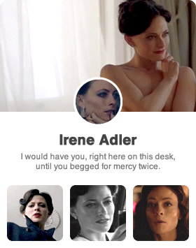 benadlct:  Sherlock Characters + Tumblr - Insp. by x[x] 