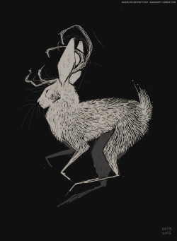 rusakko-art:Request 05Jackalope, requested