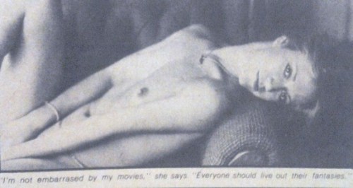 Rock magazine, March 1977. Marilyn was promoting porn pictures